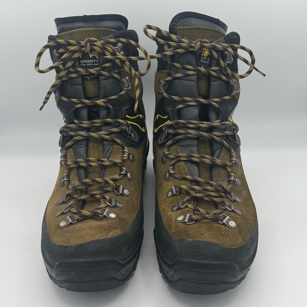 La Sportiva Men's Karakorum Leather Hiking Mountain Boots - Picture 3 of 12